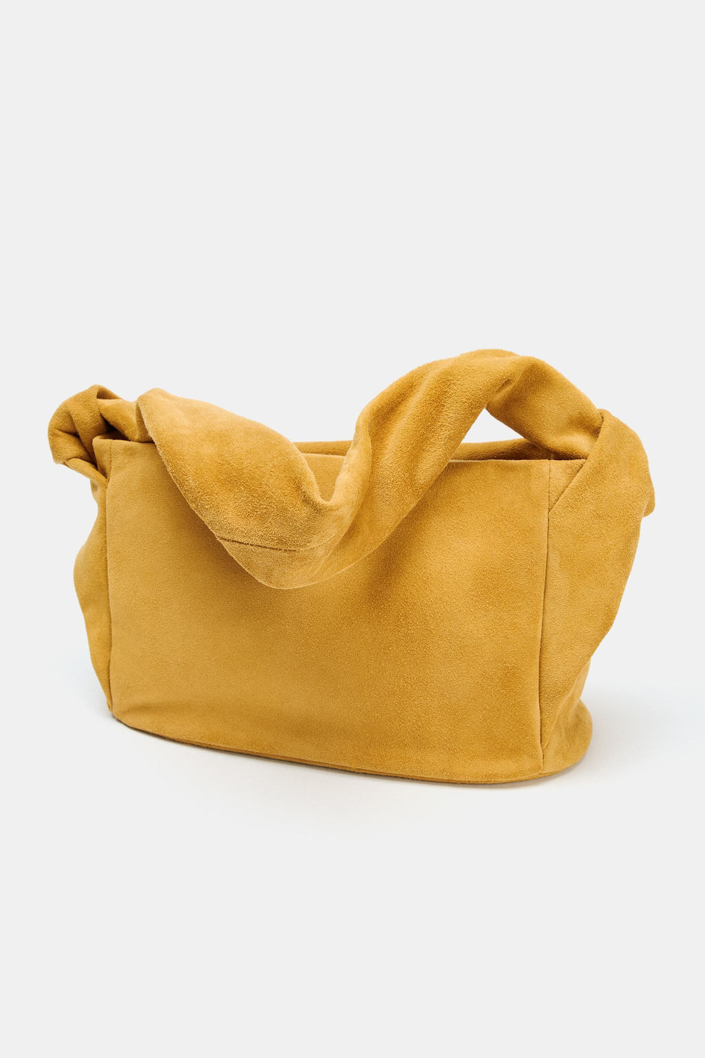 SPLIT SUEDE HANDBAG - Zara фото 11