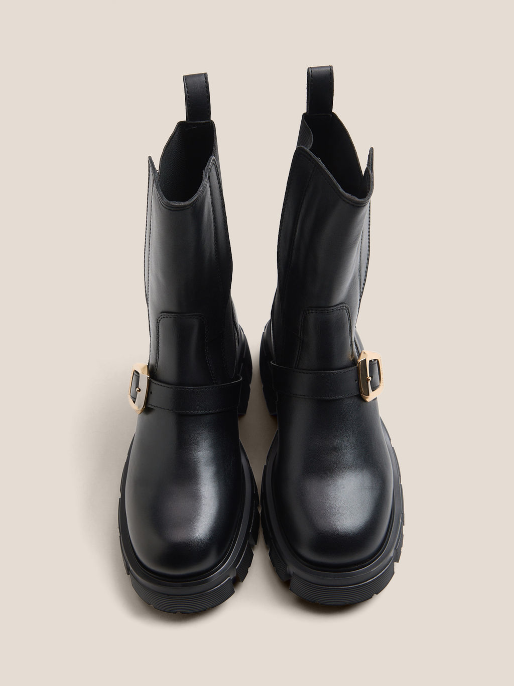 Женские челси LOVE MOSCHINO WINTER TASSEL Артикул 4562368, черный  фото 4