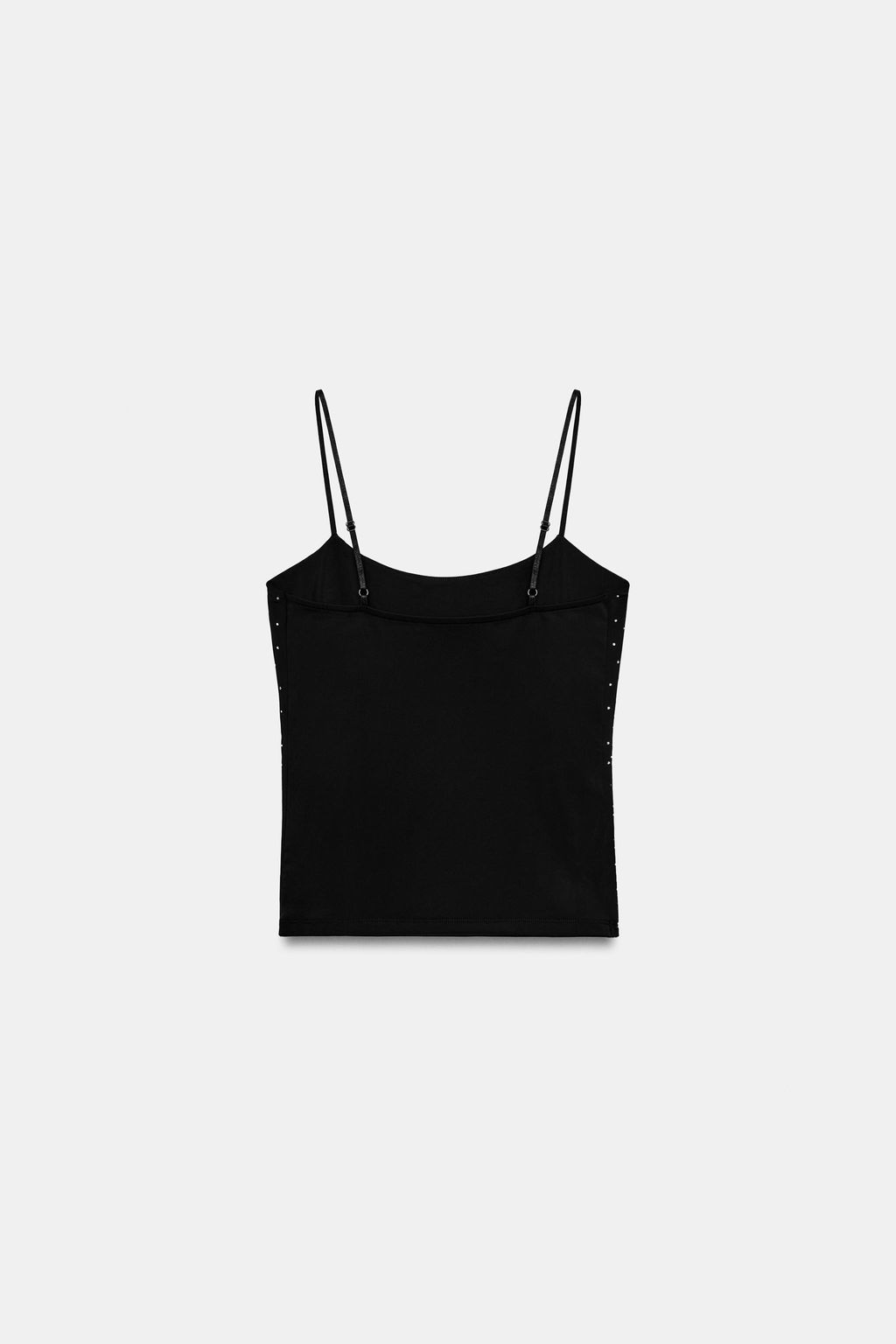 TOP TIRANTES BRILLOS / Negro - Zara фото 6