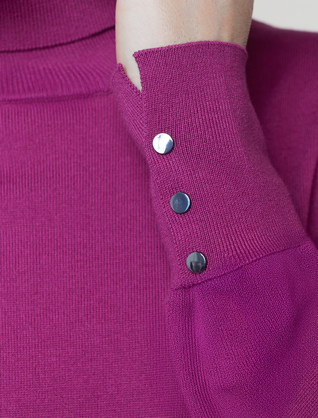 D32.108 Платье вязаное женское пурпурный