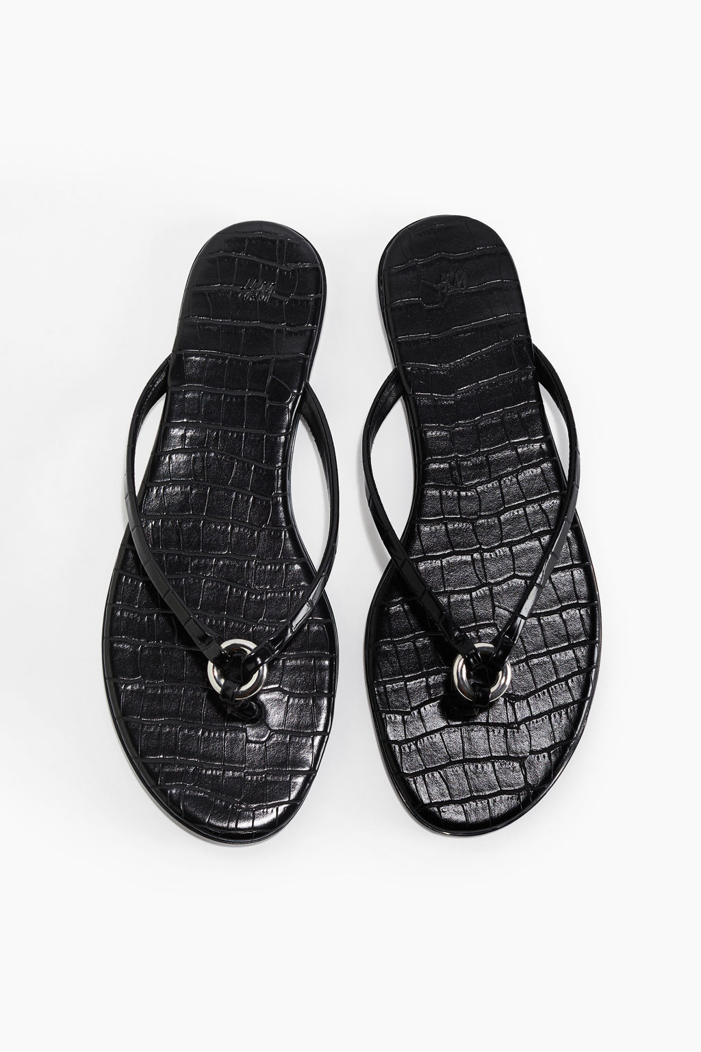 Chancletas con anilla decorativa - H&m фото 3