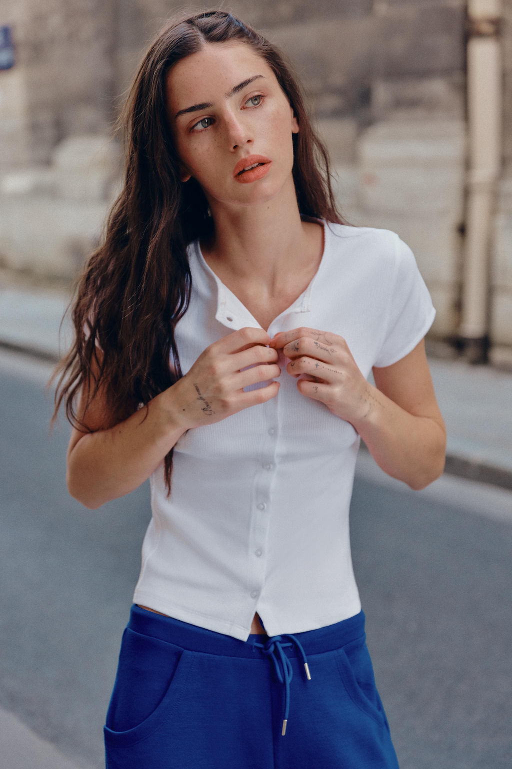 PLEATED ZIP T-SHIRT - Zara фото 26
