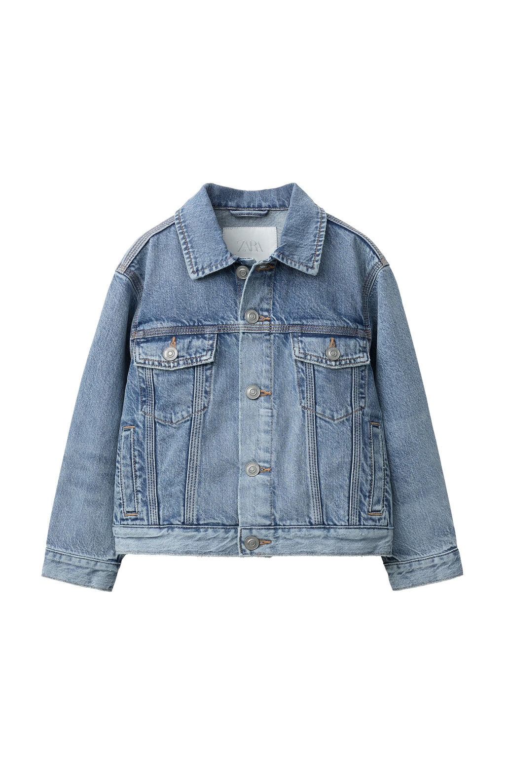 BASIC DENIM JACKET - Zara фото 11