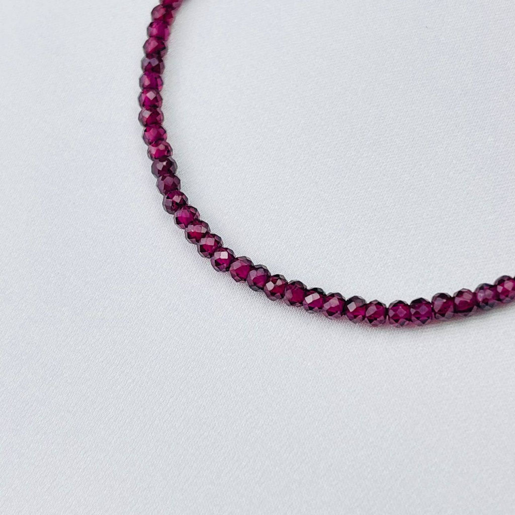 Браслет из Граната (Альмандин) 18 см +