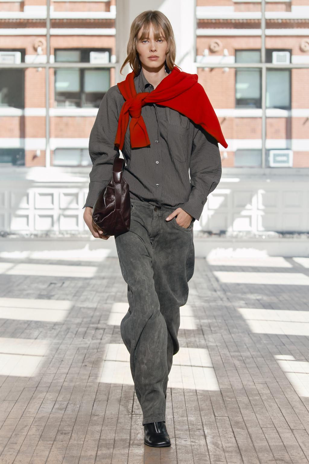 ZW COLLECTION BALLOON TROUSERS - Zara фото 5