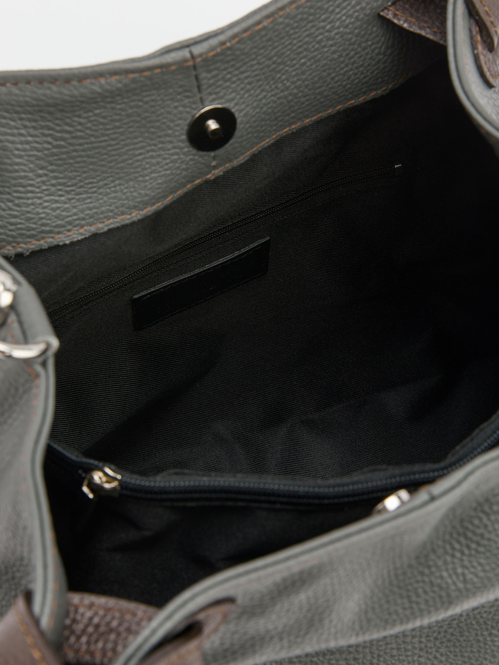 Женская сумка с ручками DIVAS BAG Артикул 2955032, темно-серый - Tendance фото 7