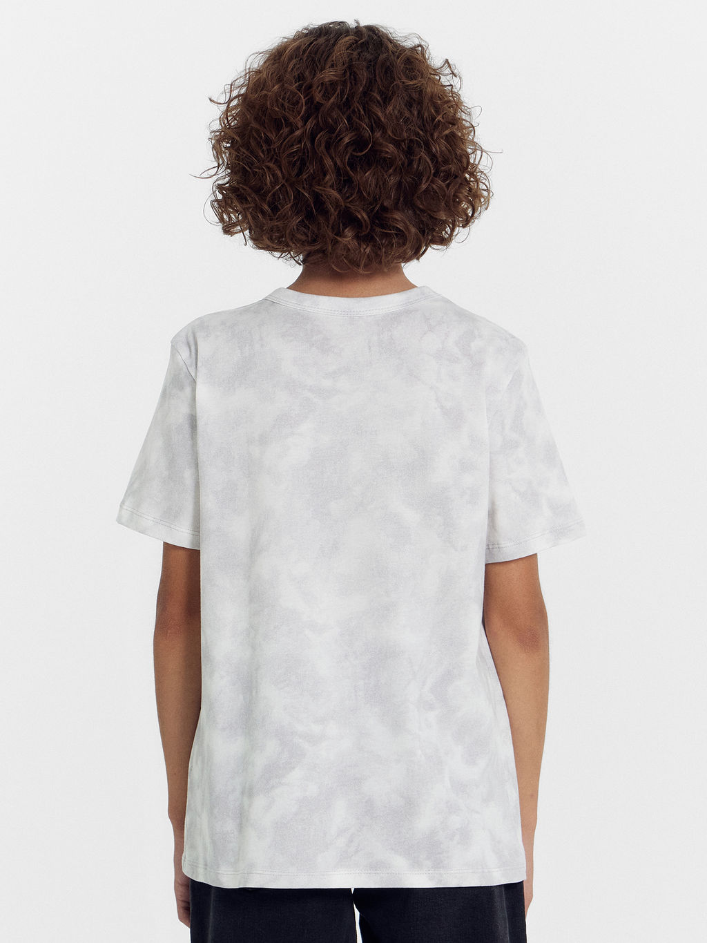 Футболка для мальчиков светло-серая с дизайнерским принтом - Mark formelle фото 4
