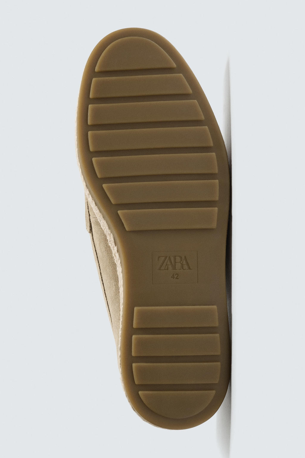 MOCAS?N PIEL CASUAL BORLAS / Blanco Crudo - Zara фото 7