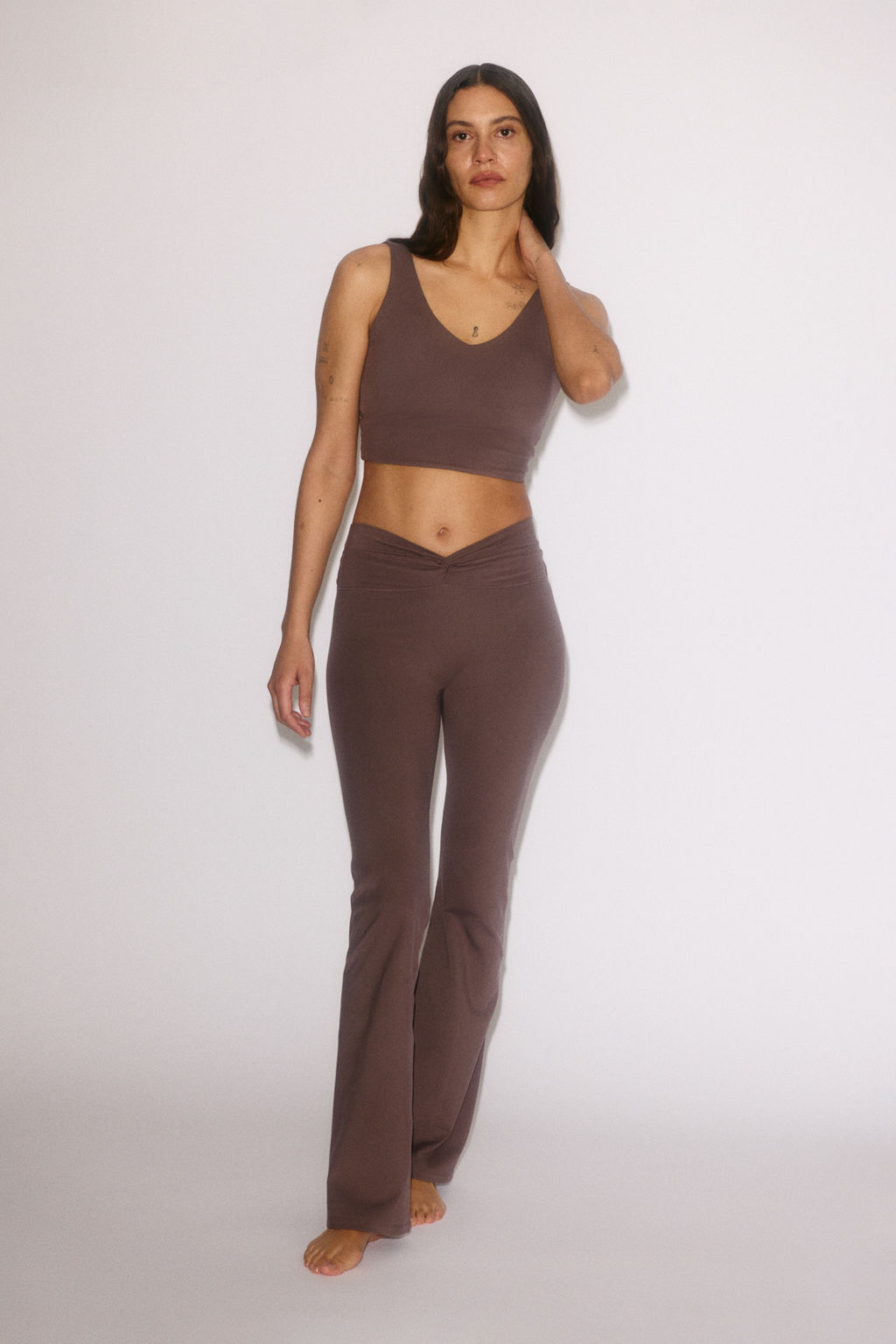 Leggings de yoga acampanados con SoftMove - H&m фото 5