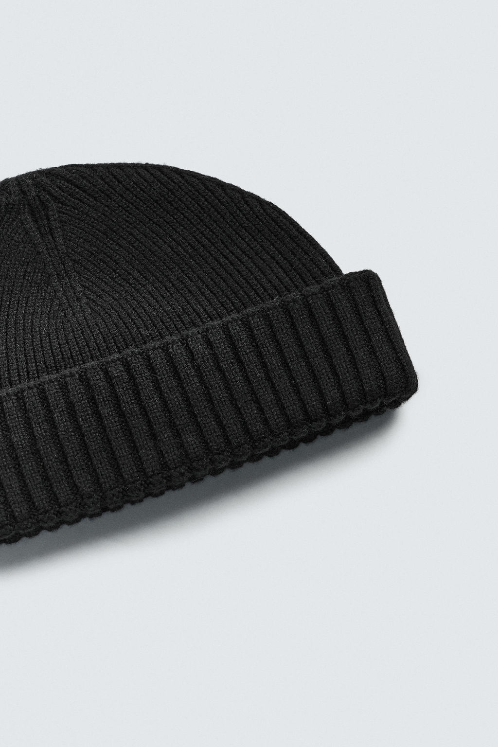 SHORT WOOL BLEND BEANIE - Zara фото 4