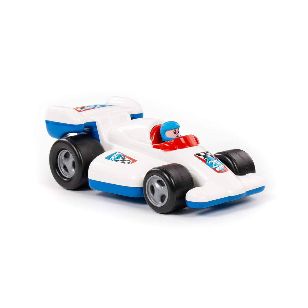 Автомобиль Формула гоночный с пилотом (в сеточке) - Полесье фото 5