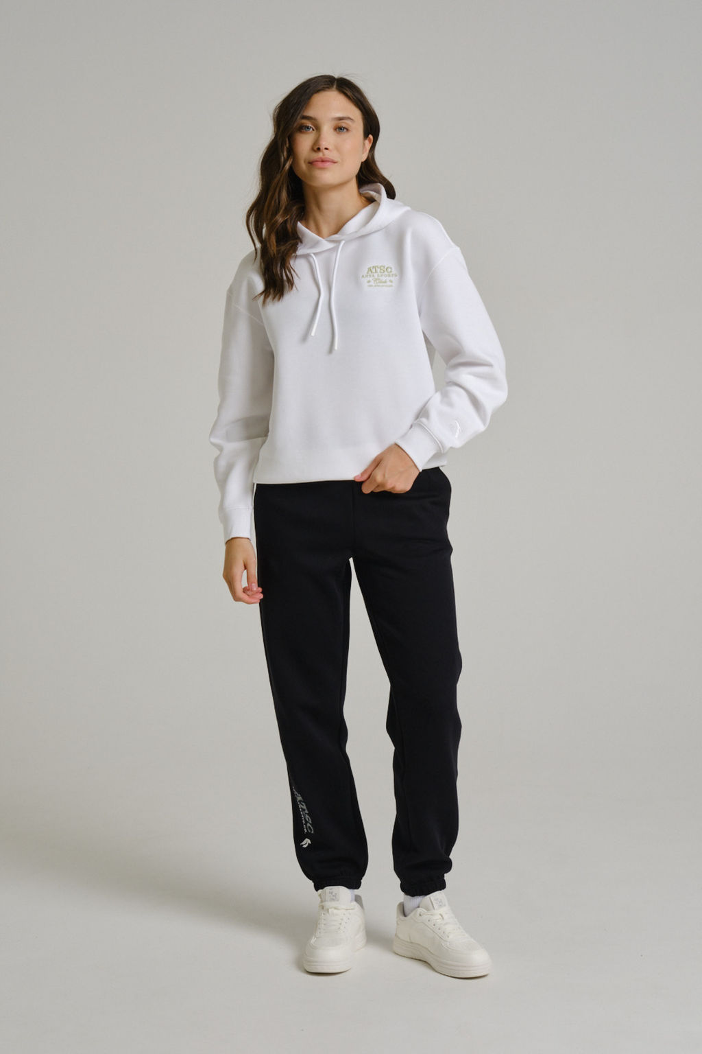 Брюки трикотажные Черный ATSC Knit Track Pants