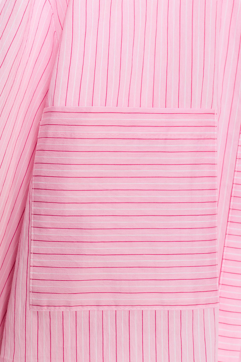 CAMISA CORTA RAYAS / Rosa - Zara фото 8