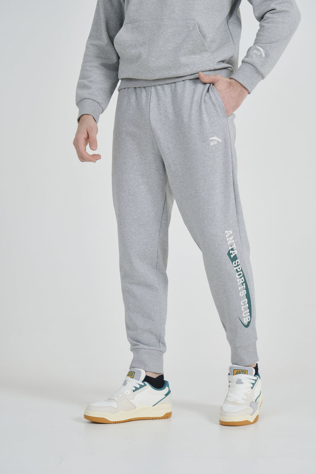 Брюки трикотажные Серый - Anta фото 3