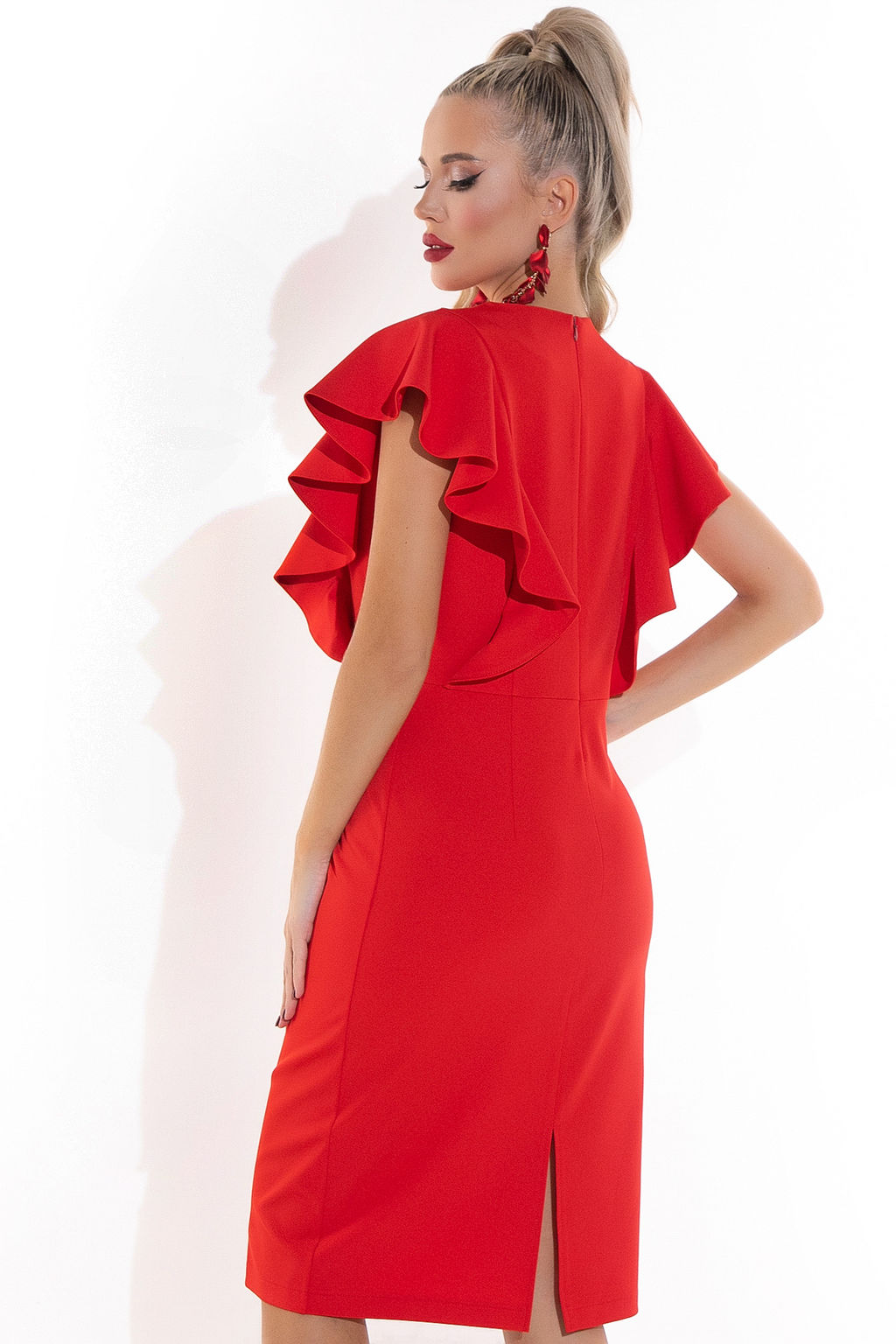 Платье Барселоника (красный) - Эльза фото 6