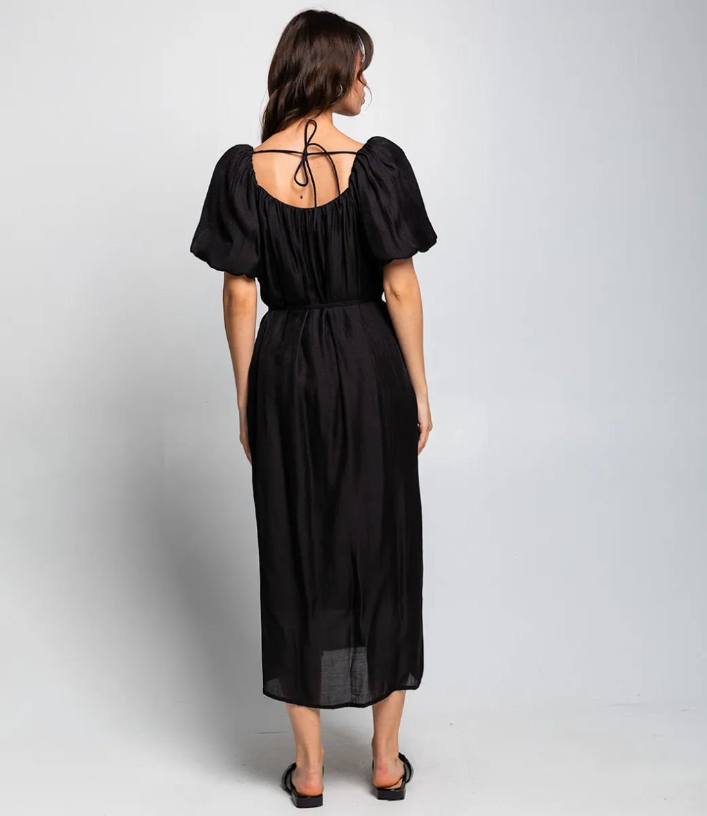 Платье #КТ6185, чёрный