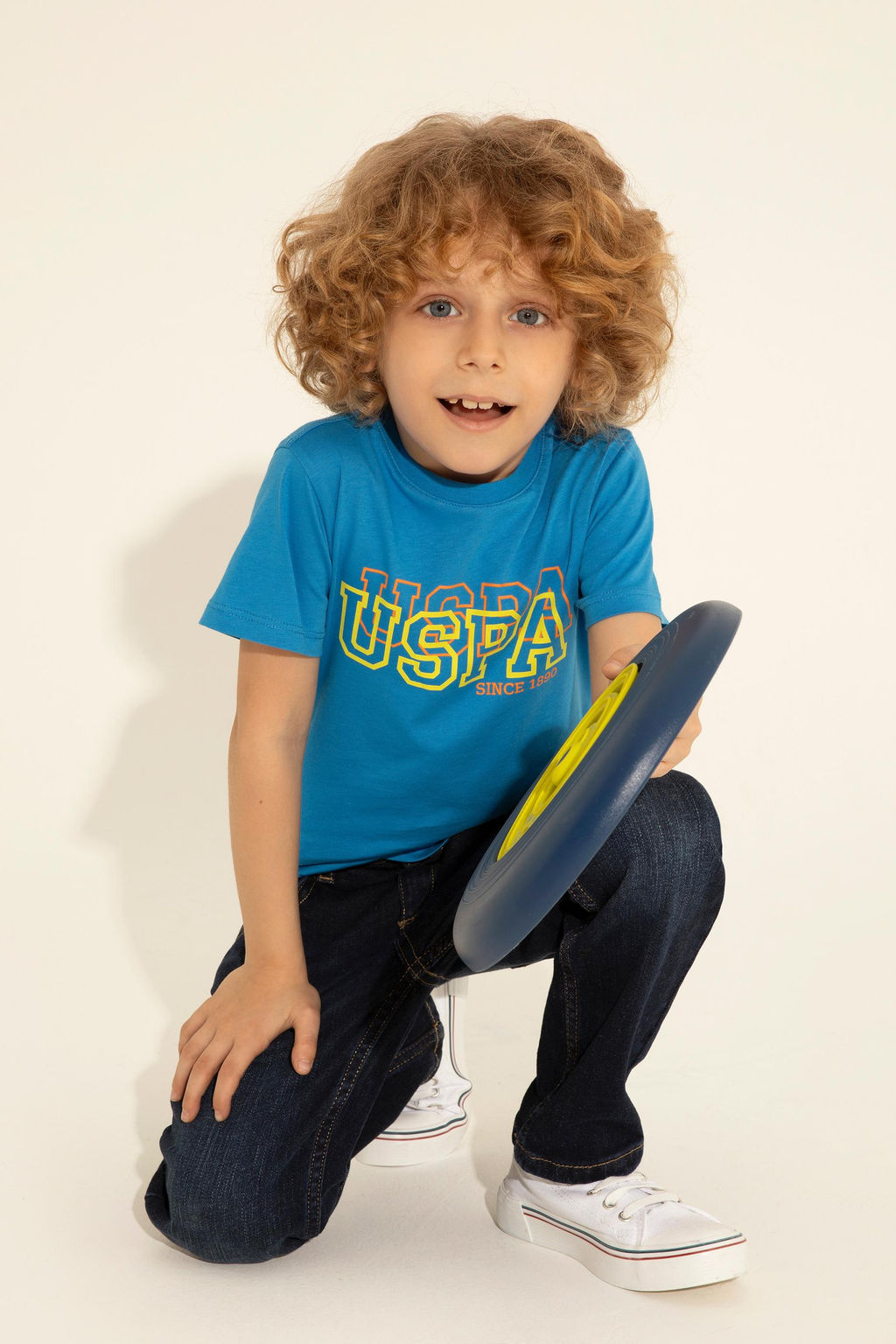 U. S. Polo Assn / Базовая футболка Saks с круглым вырезом для мальчиков - U.s. polo assn фото 8