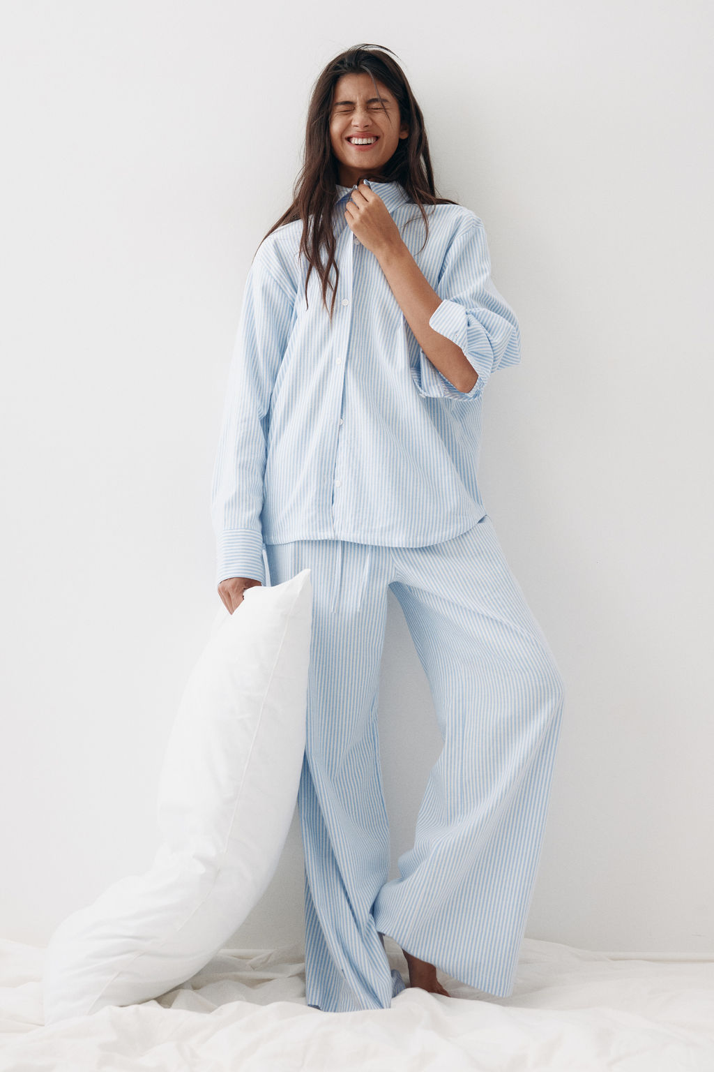 Pijama en franela de algod?n - H&m фото 6