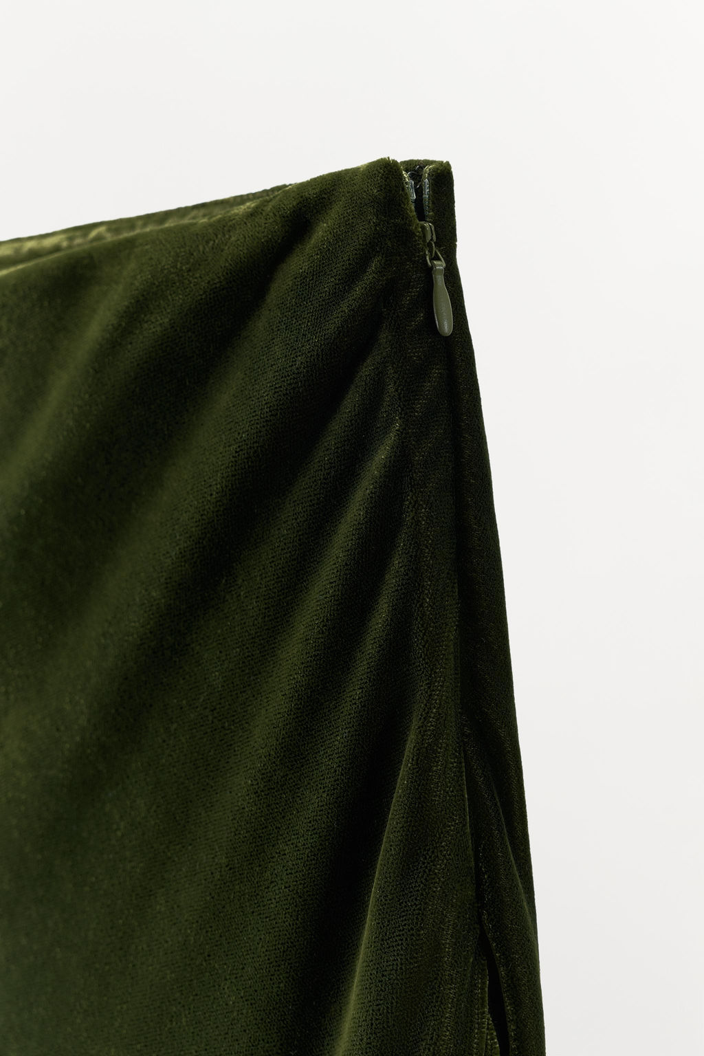 LACE VELVET MIDI SKIRT - Zara фото 5