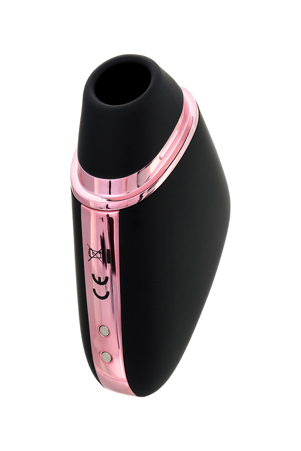 Вакуум-волновой бесконтактный стимулятор клитора Satisfyer Love Triangle, силикон, черный, 8,8 см.  фото 2