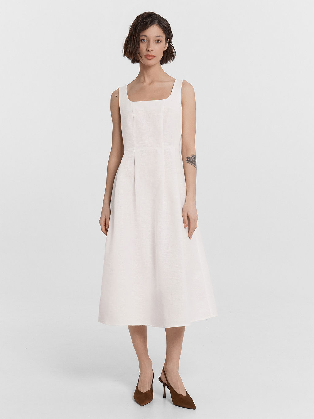 Сарафан женский белый - Mark formelle фото 2