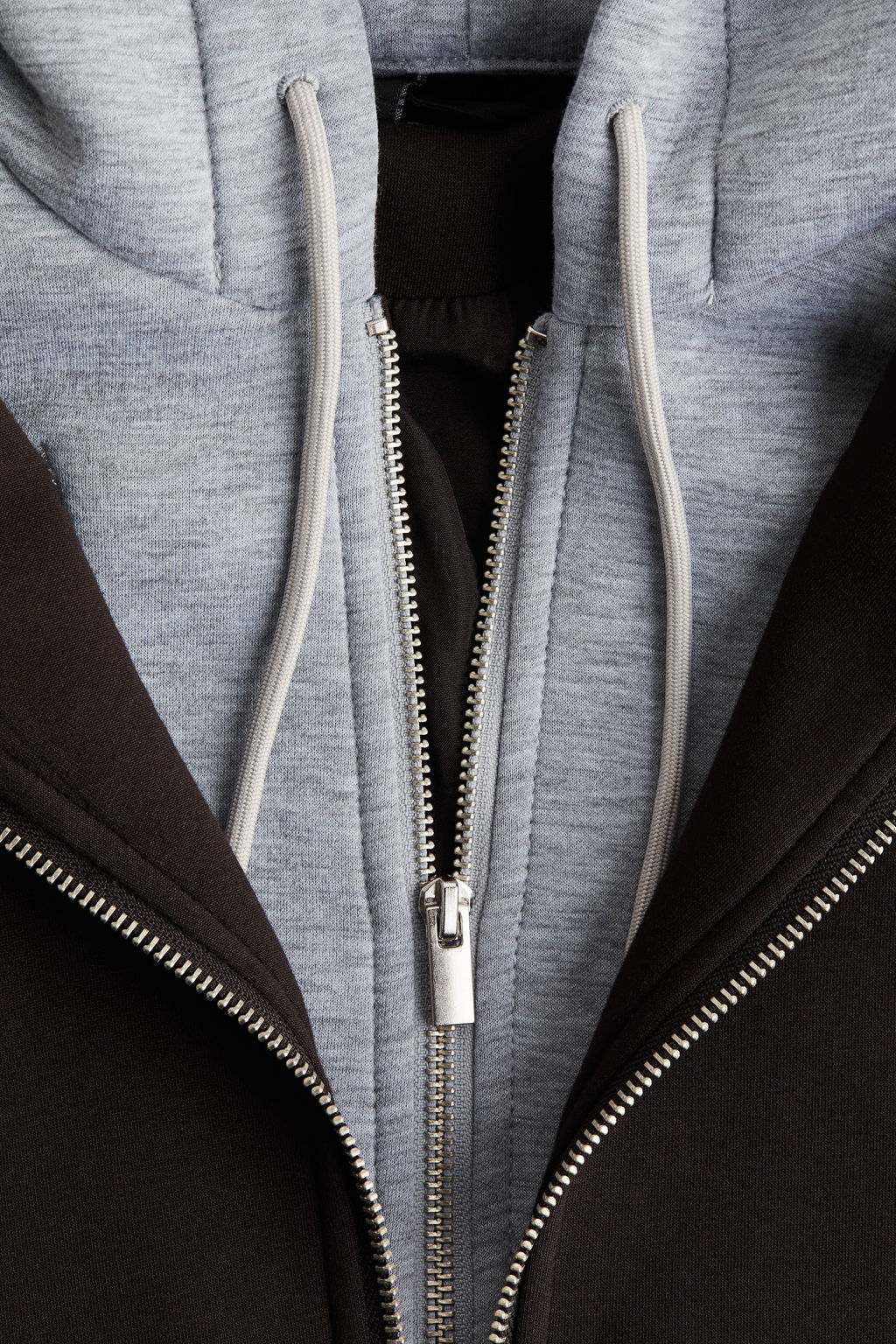 Chaqueta efecto neopreno con dise?o de doble capa - H&m фото 4