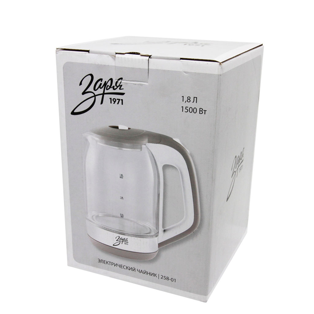 Чайник стеклянный элект. арт. 258-01 - Полимербыт фото 4