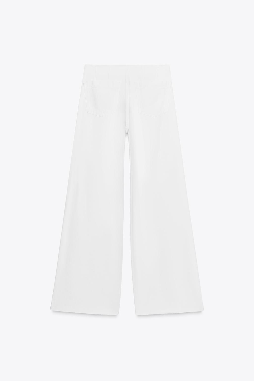 Z1975 MID-WAIST WIDE-LEG JEANS - Zara фото 5