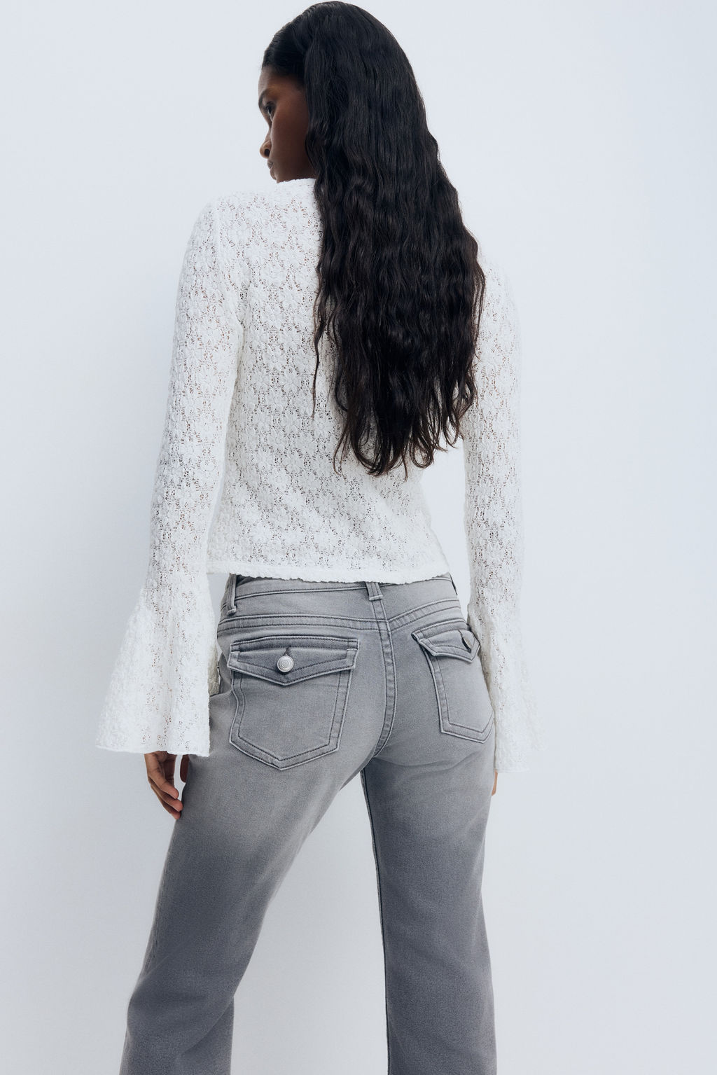 Flared Low Jeans - H&m фото 9