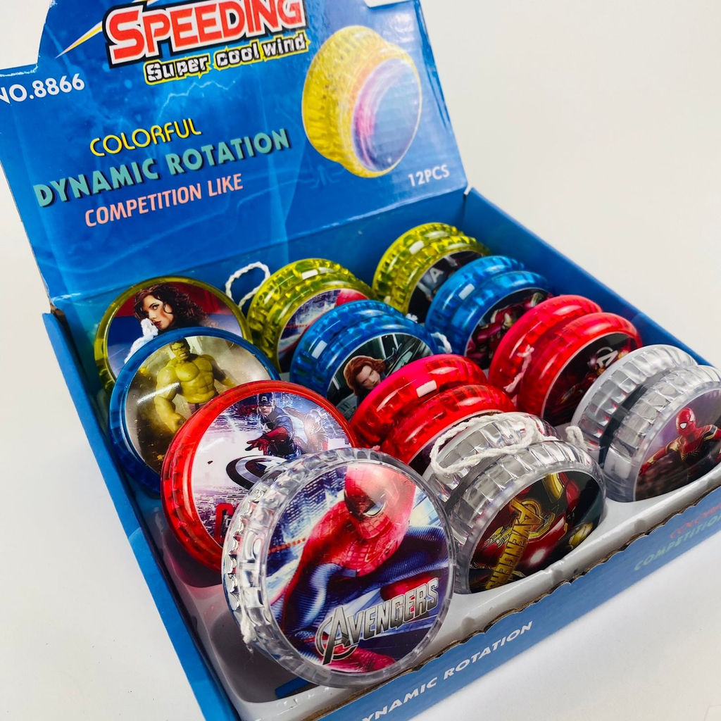 SPEEDING Yoyo - Супергерои 12 шт. в уп (арт. NO.8866) - Storyland фото 2
