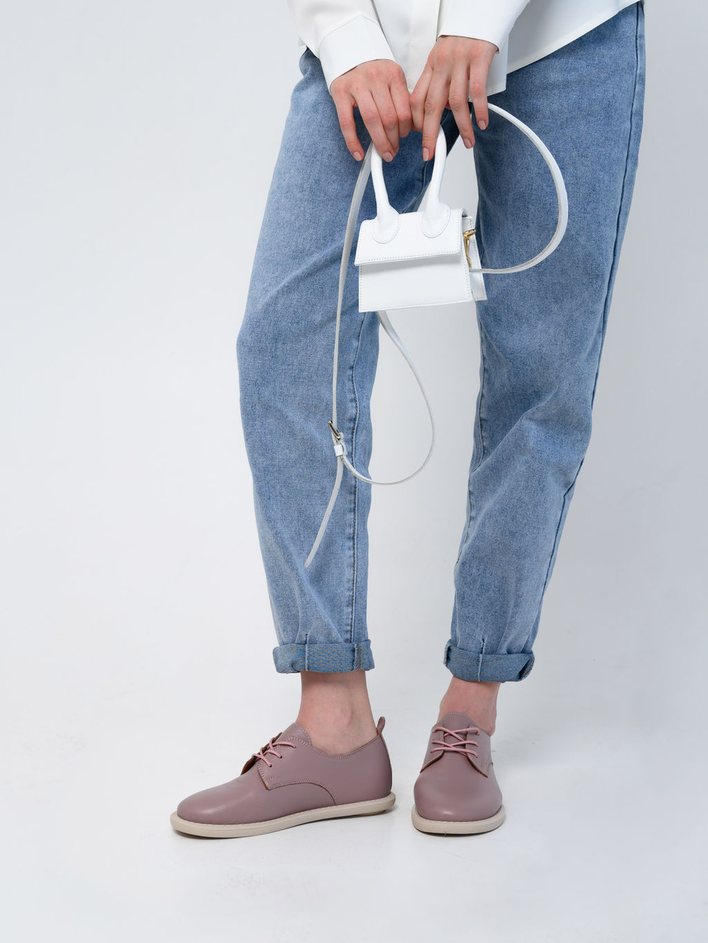 Туфли EDART 181.ОКСЕ be. Светлый тауп лион  фото 18