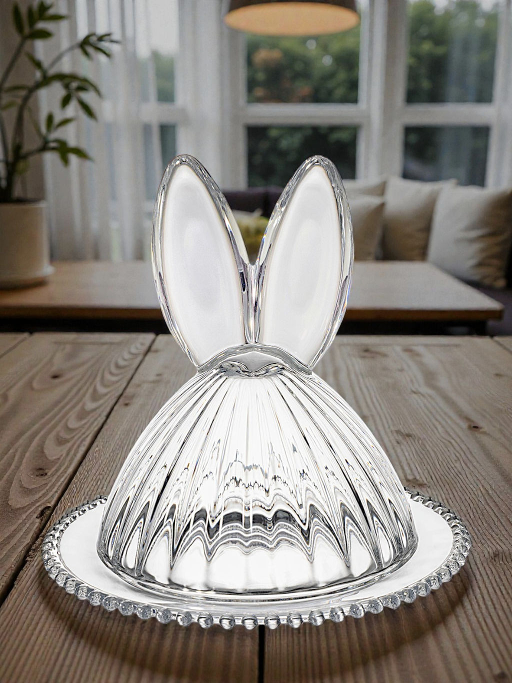 БЛЮДО СЕРВИРОВОЧНОЕ С КРЫШКОЙ RABBIT FAMILY 19,3*19,3*19 СМ - Lefard фото 8