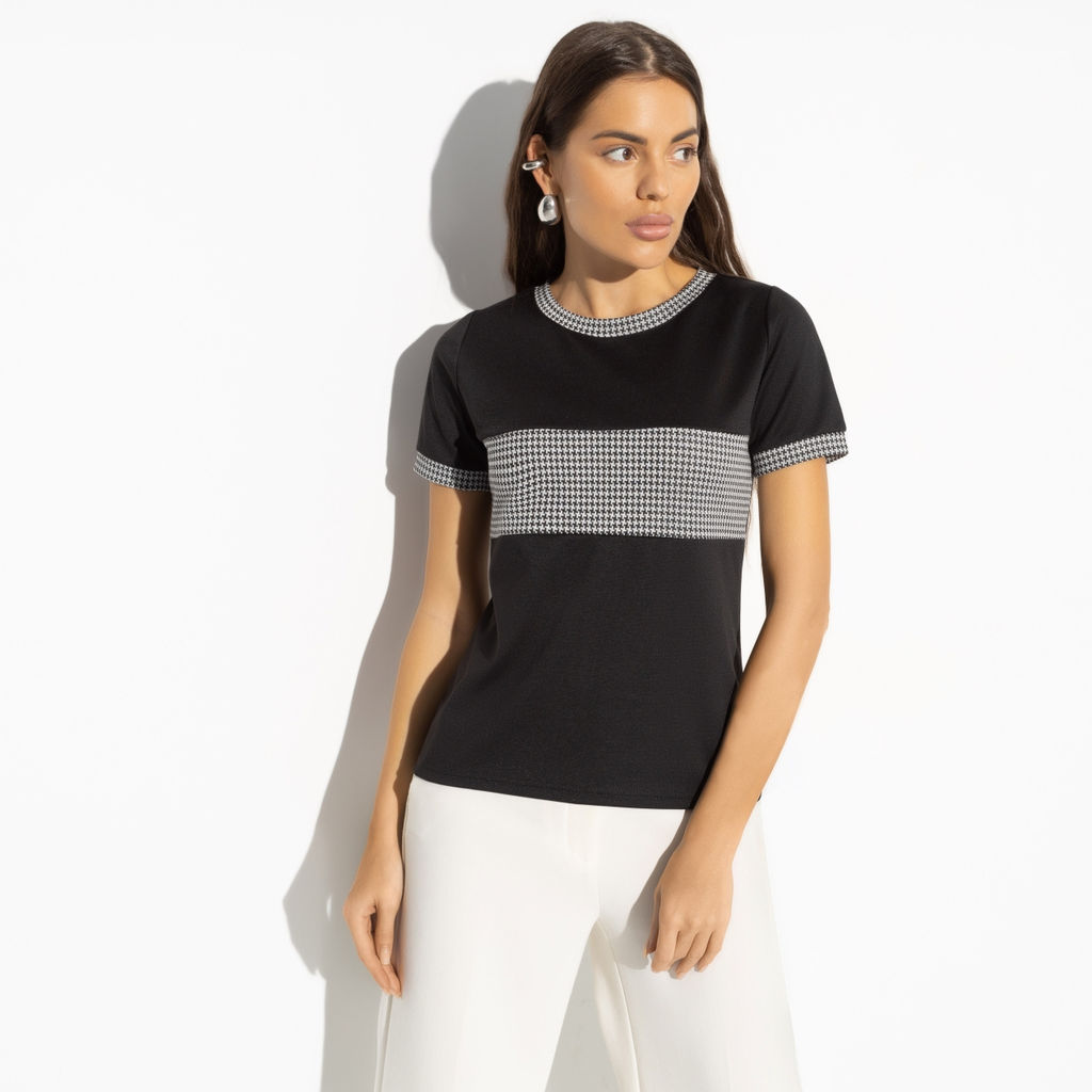 Футболка из эластичной ткани, Неповторимая ты (new) - Charutti фото 2