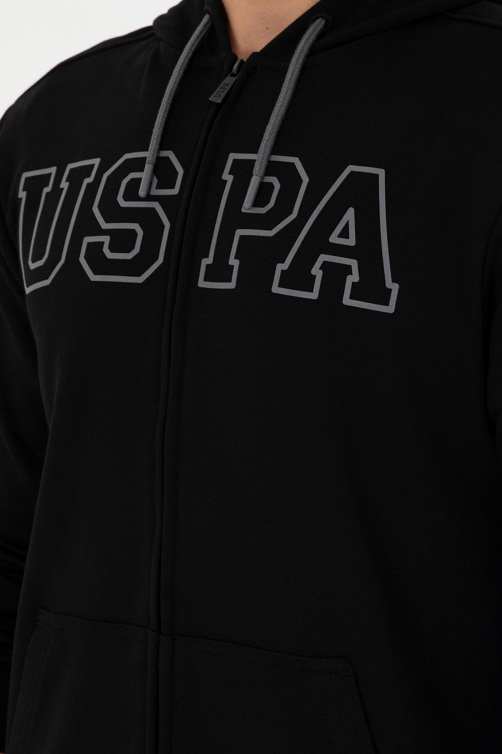 Мужской черный вязаный кардиган Неожиданная скидка в корзине - U.s. polo assn фото 7