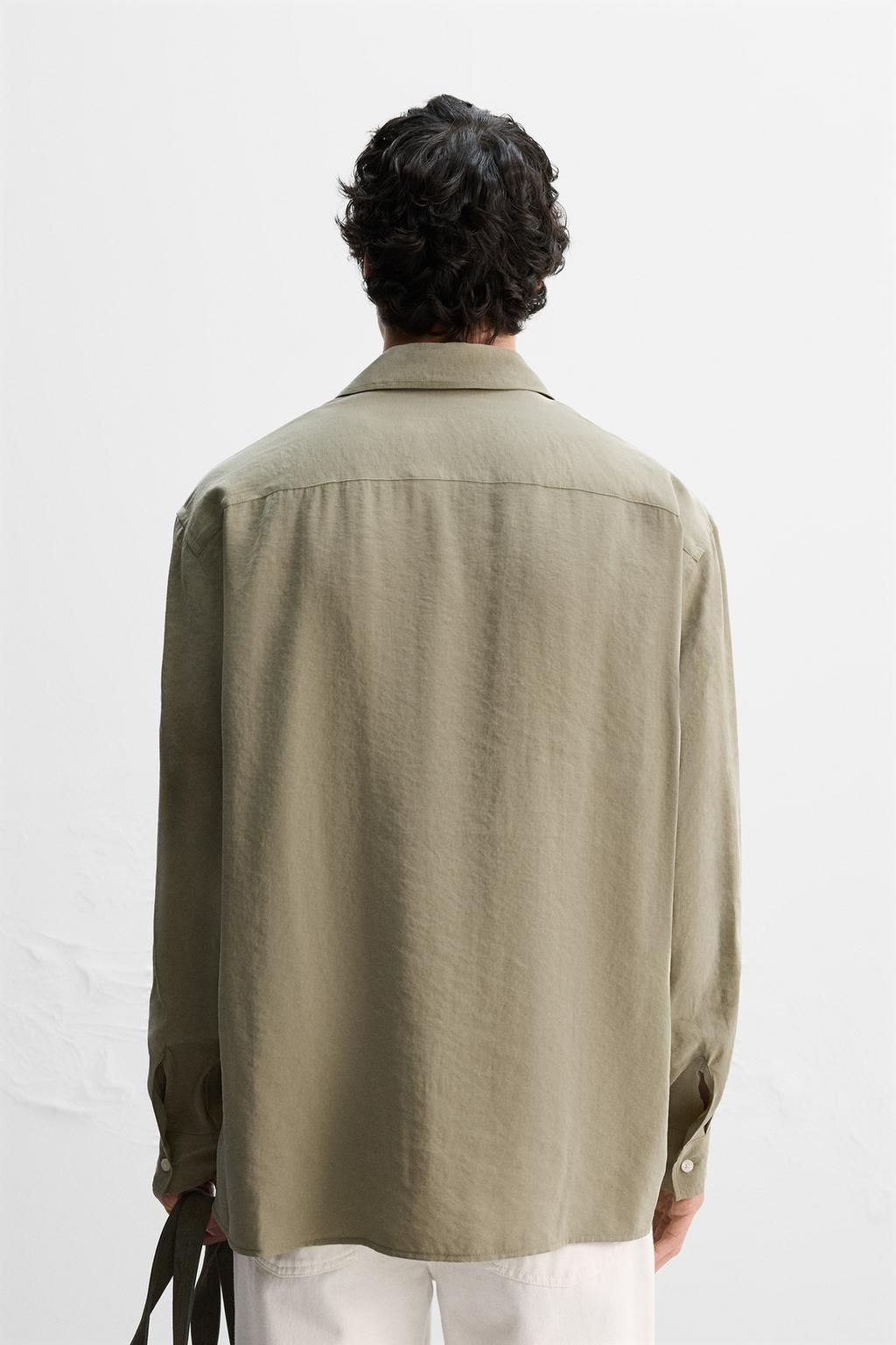 FLOWING SHIRT - Zara фото 3