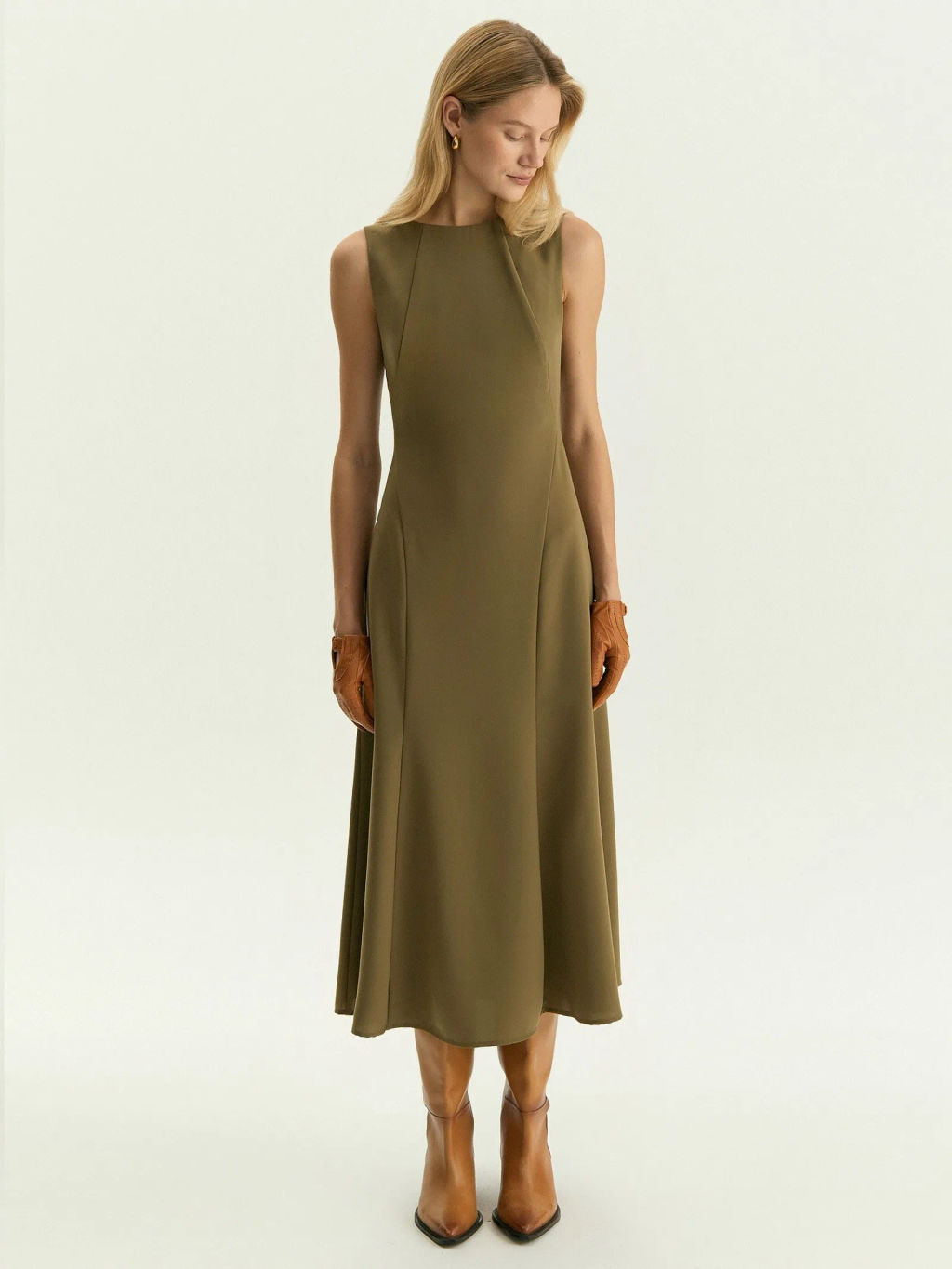 Платье без рукавов, PL1762/savour - Emka фото 3