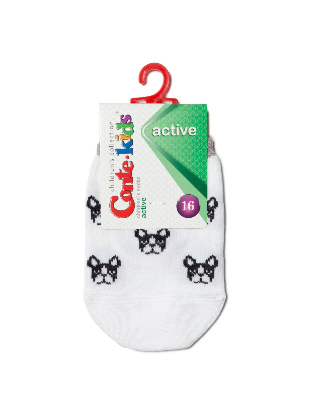 Цена за 2 пары Conte-kids ACTIVE (ультракороткие) белый - Conte elegant фото 6