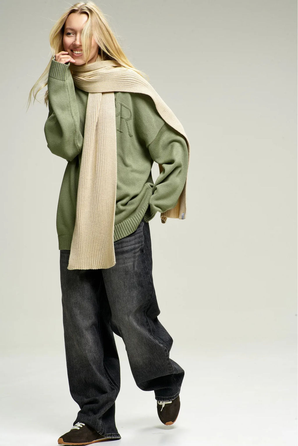 Шарф Merino Beige