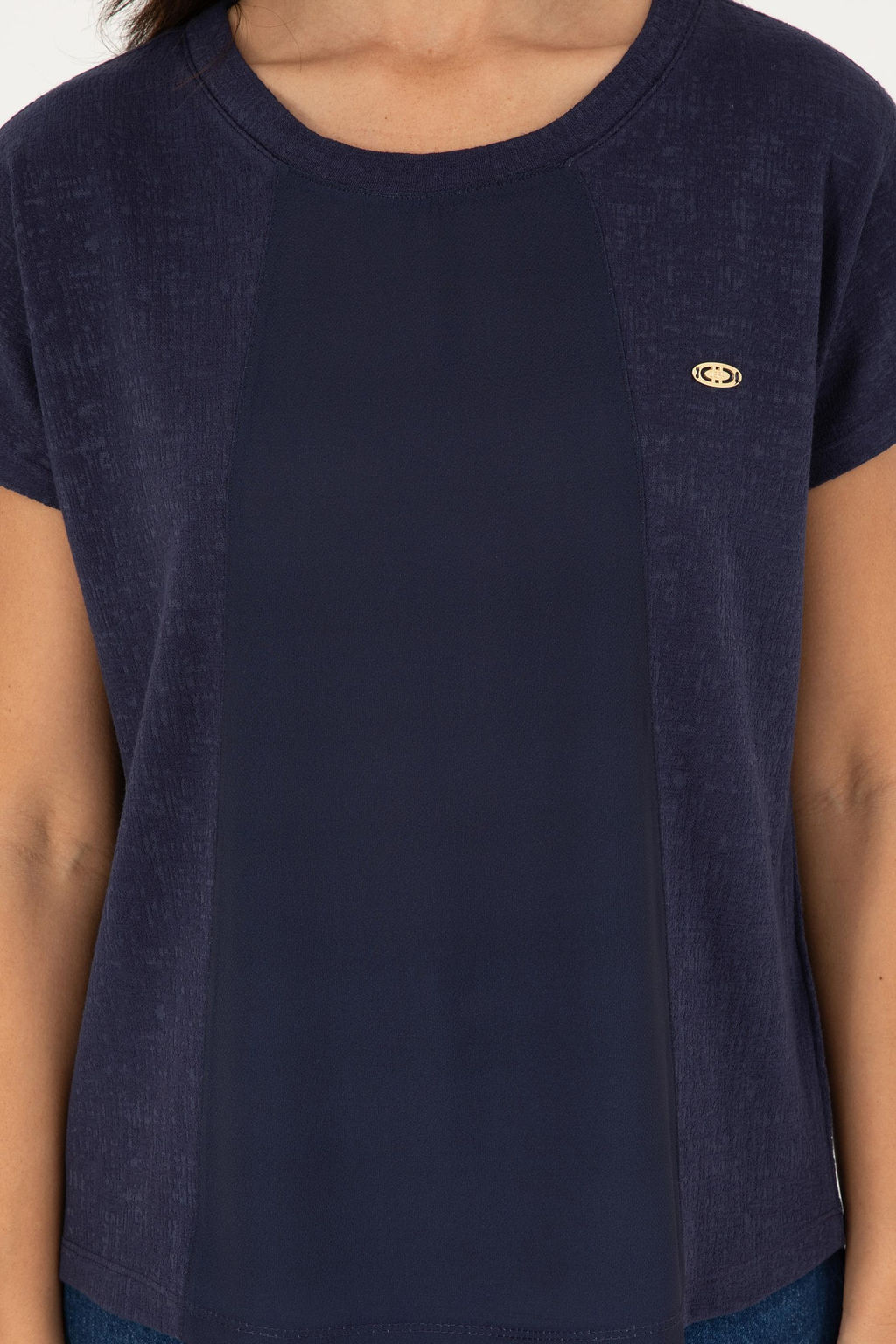 Женская темно-синяя футболка - U.s. polo assn фото 6