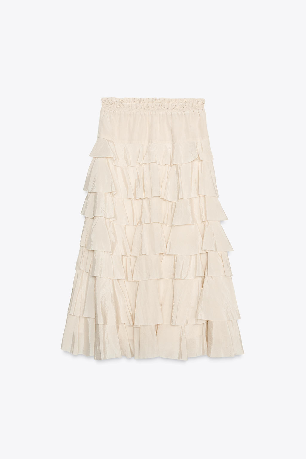 ZW COLLECTION MIDI SKIRT WITH RUFFLES