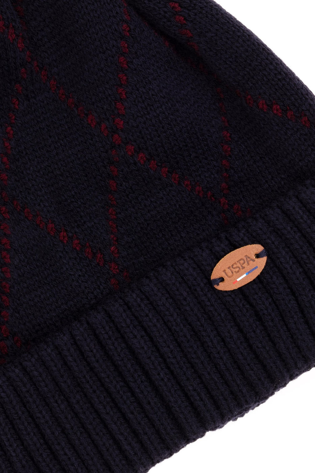 Мужской темно-синий берет Неожиданная скидка в корзине - U.s. polo assn фото 3