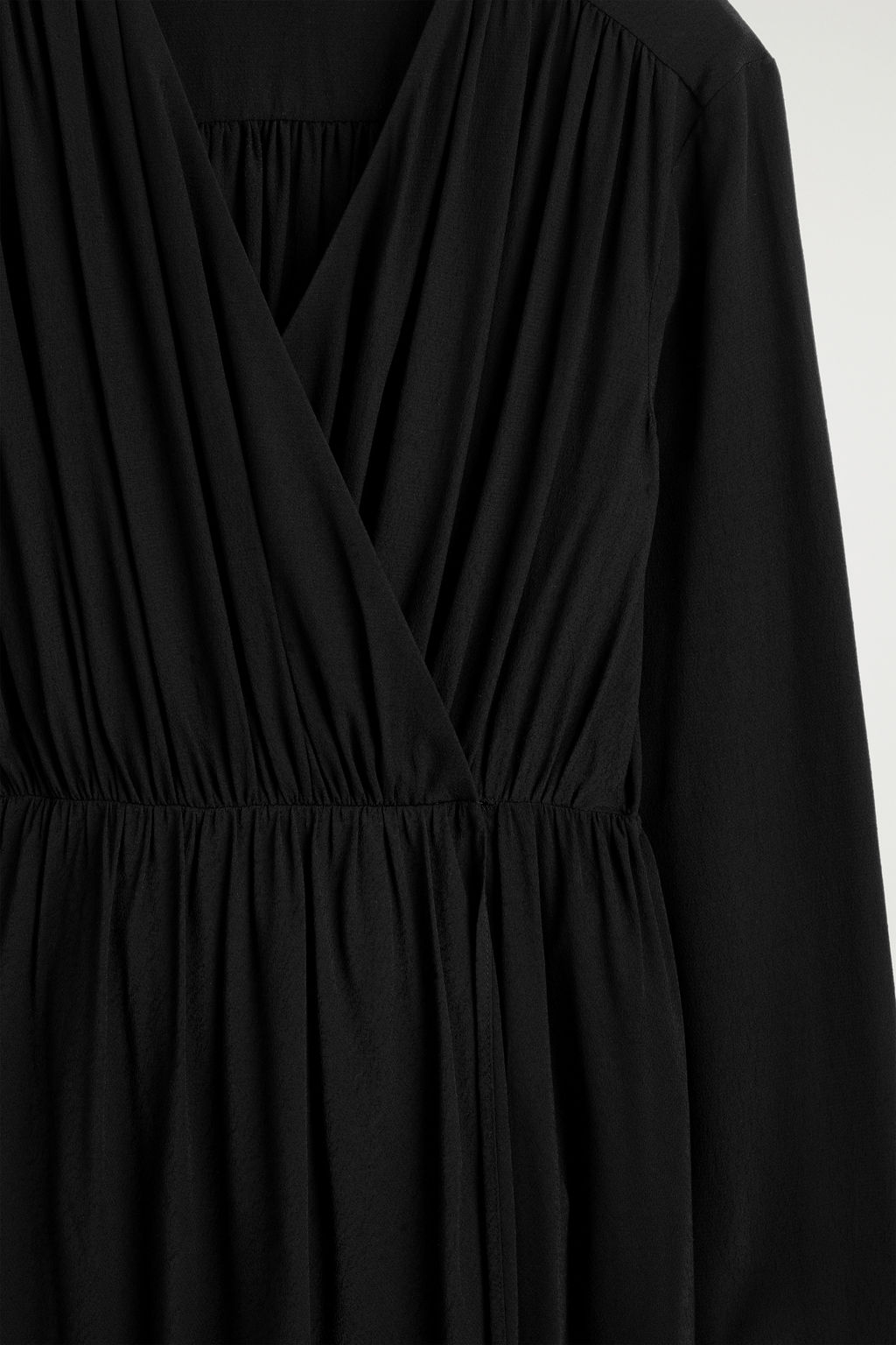 VESTIDO MIDI ENVOLVENTE FRUNCIDO - H&m фото 3