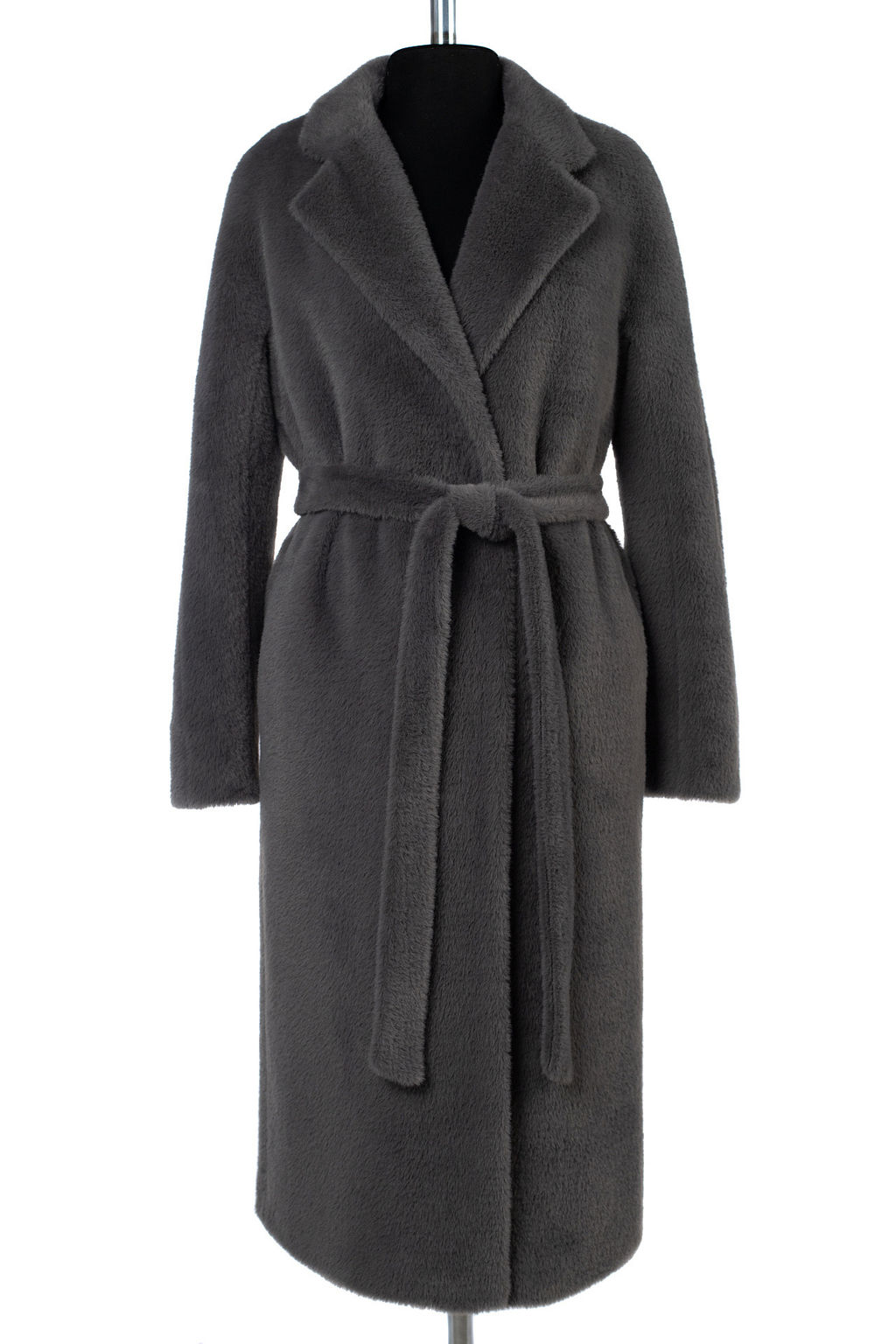 01-12077 Пальто женское демисезонное (пояс) - El podio фото 7