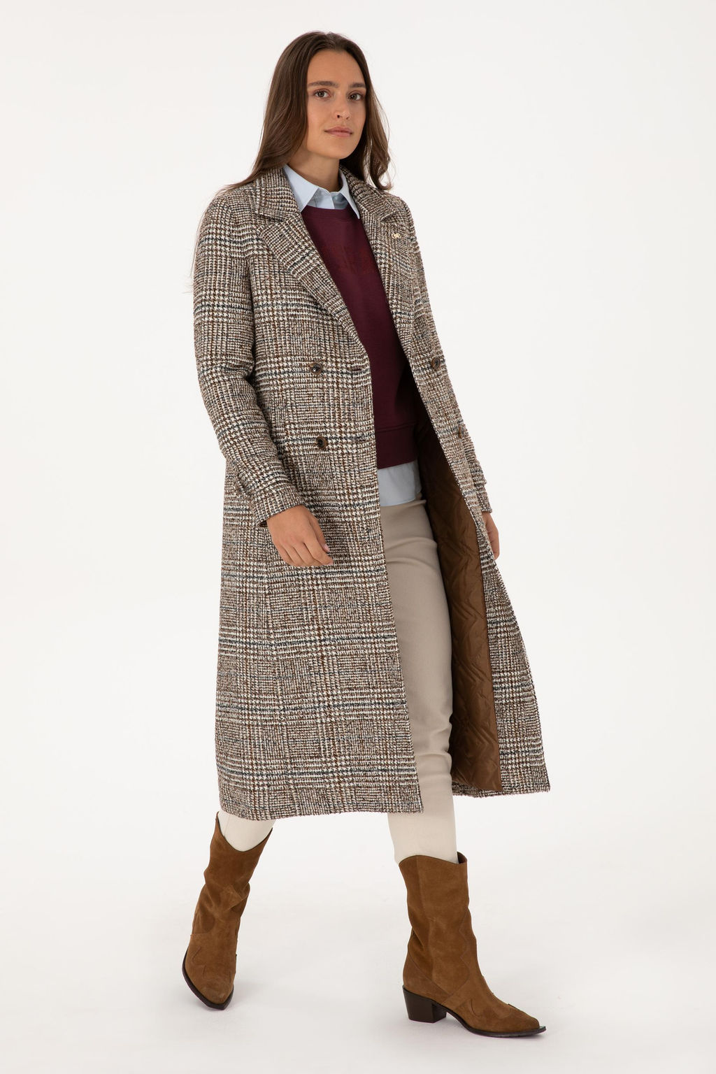 Kad_n Kahverengi Ka_e Kaban - U.s. polo assn фото 3