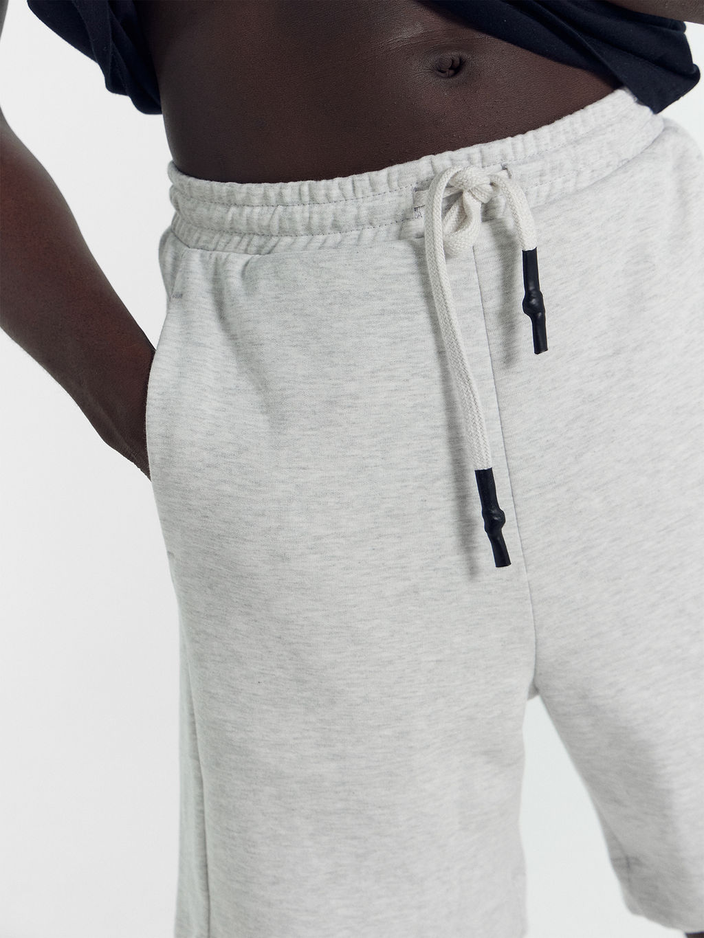 Шорты мужские Mark Formelle 131098-1 серый меланж фото 5