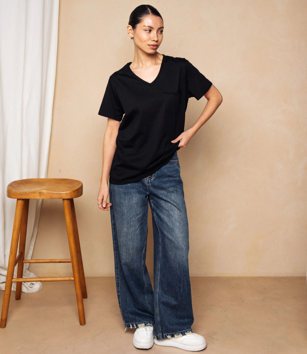 Футболка #КТ899 (2), чёрный - Dommod фото 4