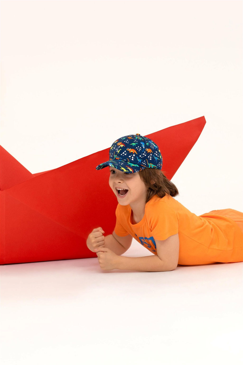 Детская оранжевая футболка с круглым вырезом Неожиданная скидка в корзине - U.s. polo assn фото 2