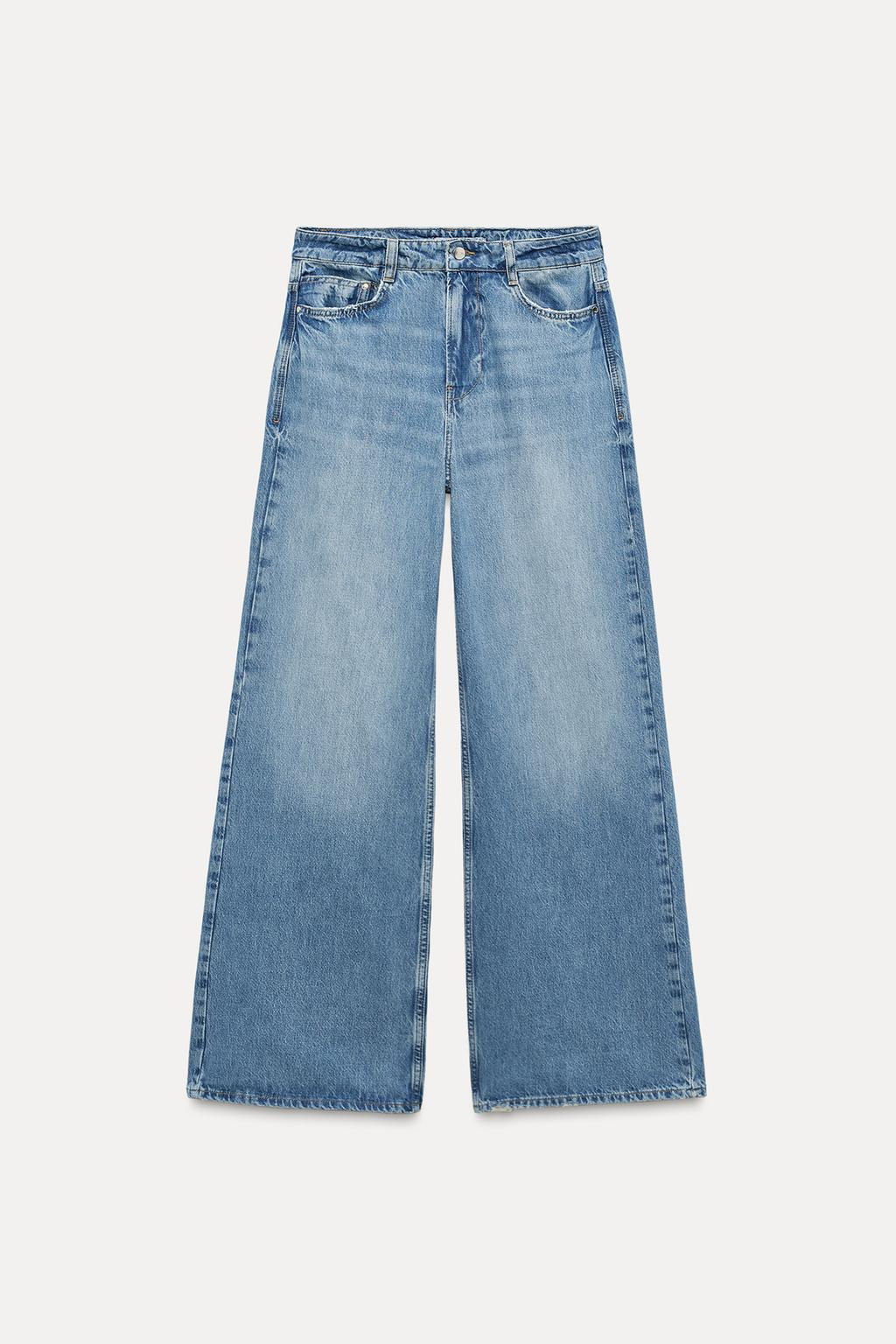 Z1975 WIDE LEG HIGH-RISE JEANS - Zara фото 8