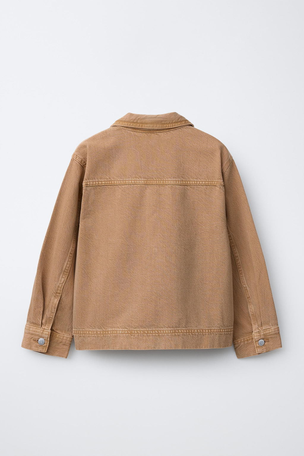 CANVAS OVERSHIRT WITH POCKET - Zara фото 2
