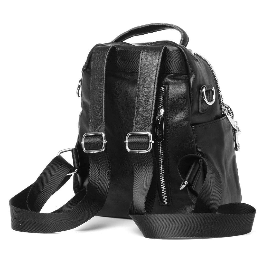 626-2 black, женский рюкзак из экокожи Barcelo Biagi